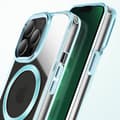 Miniatyrbild 4 av 4: Coque MagSafe för iPhone 13 Pro Bakglas Färg Blå
