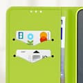 Miniatyrbild 3 av 4: Etui för Samsung Galaxy S25 Fällportfölj Fancy Mörkblå