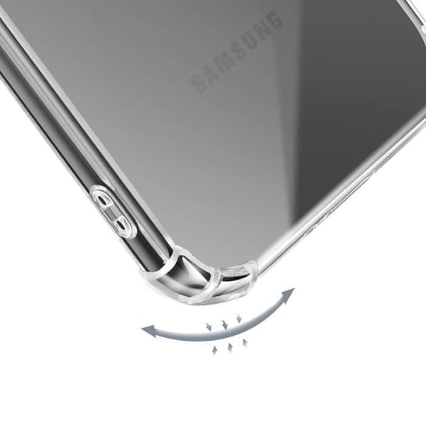 Skydd för Samsung Galaxy A26 Stötabsorberande Flexibel Förstärkta hörn Transparent