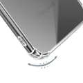 Miniatyrbild 3 av 4: Skydd för Samsung Galaxy A26 Stötabsorberande Flexibel Förstärkta hörn Transparent