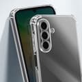 Miniatyrbild 4 av 4: Skydd för Samsung Galaxy A26 Stötabsorberande Flexibel Förstärkta hörn Transparent