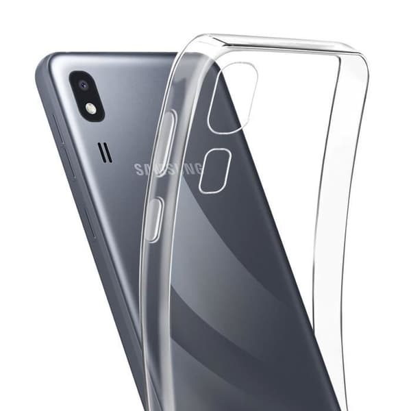 Coque för Samsung Galaxy A2 Core Silikon Mjuk Design Tunn Lätt Transparent