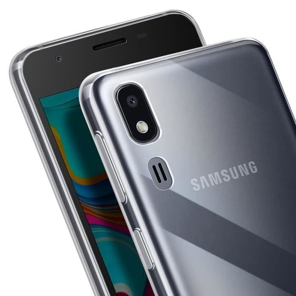 Coque för Samsung Galaxy A2 Core Silikon Mjuk Design Tunn Lätt Transparent
