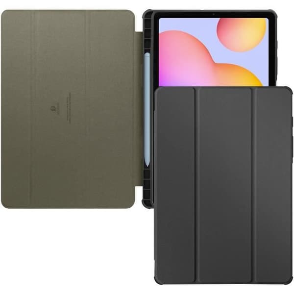 Etui för Samsung Galaxy Tab S6 Lite Fällbart Stöd för Video / Tangentbord Dux Ducis Svart
