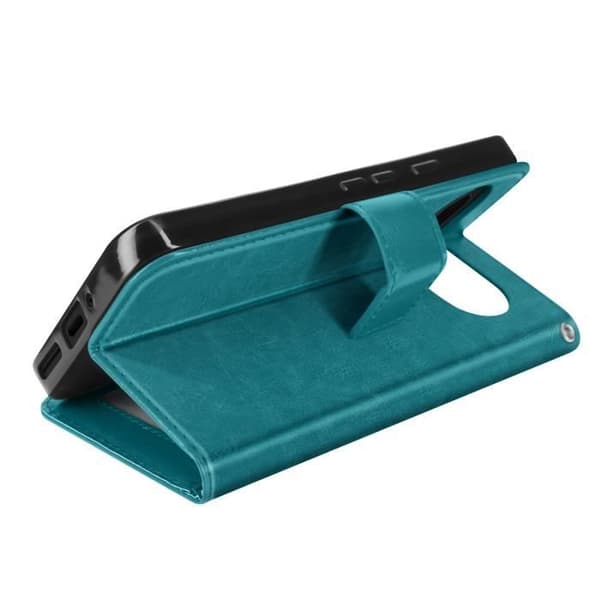 Etui för Google Pixel 9 Pro XL Plånbok med Handledsrem Mayaxess Turkos