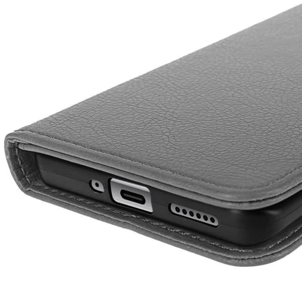 Fodral för Redmi Note 14 Pro och 14 Pro Plus Plånbok och Stöd Grå