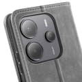 Miniatyrbild 3 av 4: Fodral för Xiaomi Redmi Note 14 4G Fickbok och Videostativ Grå