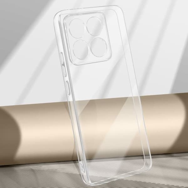 Coque Fin för Xiaomi 14T Tjocklek 0.3mm Fuktresistent Transparent