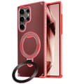 Miniatyrbild 1 av 4: Coque MagSafe för Samsung Galaxy S24 Ultra Stötsäker Fällbart Stöd Röd