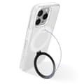 Miniatyrbild 3 av 4: Coque MagSafe för iPhone 14 Pro Stötsäker med Fällbart Stöd Vit