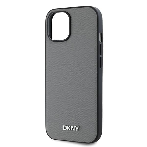 Fodral för iPhone 14 - Kompatibel med MagSafe - Grå - DKNY