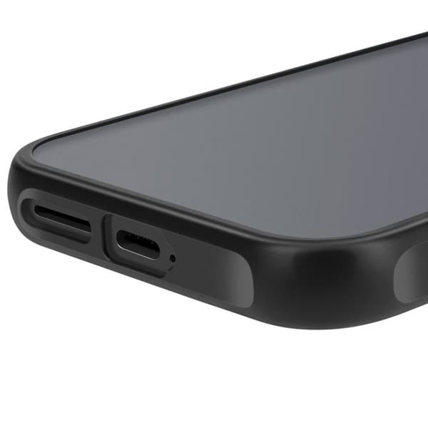 Stötsäker skydd till Google Pixel 9a med förstärkta hörn, svart