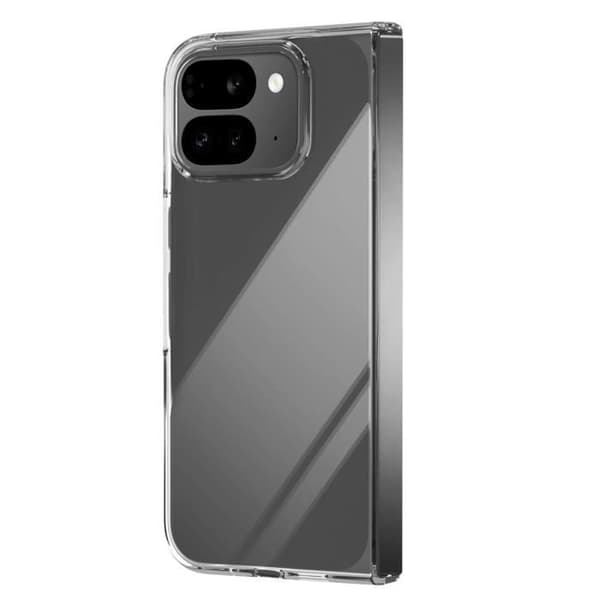 Hård skal för Google Pixel 9 Pro Fold med upphöjd kamera Abeel Transparent