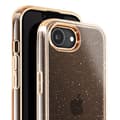 Miniatyrbild 3 av 5: Glittrande skal för iPhone 16e Hybrid Glamour Design Guld