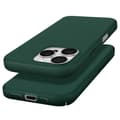 Miniatyrbild 2 av 4: Coque för iPhone 16 Pro Max Semi-rigid Soft-touch Anti-spår Mörkgrön