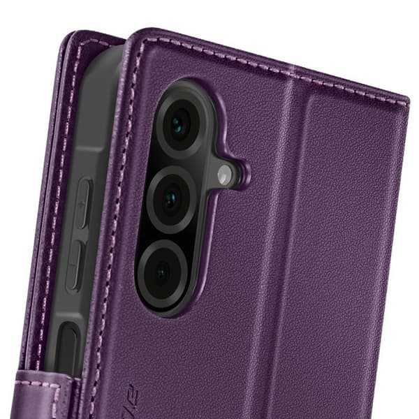 Fodral för Samsung Galaxy A26 Plånbok Anti-RFID Lila