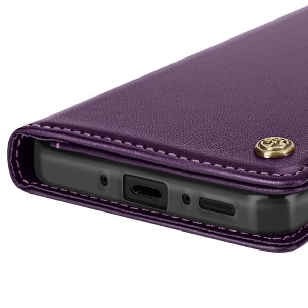 Fodral för Samsung Galaxy A26 Plånbok Anti-RFID Lila
