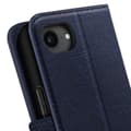 Miniatyrbild 3 av 5: Fodral för iPhone 16e Med Flipplås Plånbok och Videostöd Blå Natt