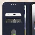 Miniatyrbild 5 av 5: Fodral för iPhone 16e Med Flipplås Plånbok och Videostöd Blå Natt