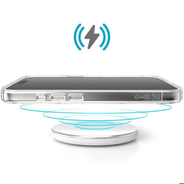 Coque för iPhone 16 Plus Dubbel Lager Stötsäker 2.4m GemShell Speck Transparent