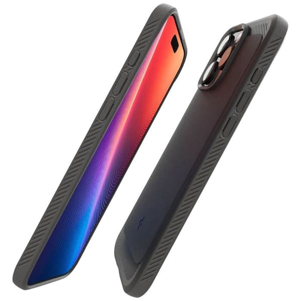 Coque MagSafe för iPhone 16 Pro Stötsäker Med Förstärkta Hörn Spigen SGP Svart