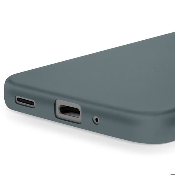 Skyddande skal för Samsung Galaxy A16 Semi-rigid Soft-touch Anti-fingeravtryck Mörkgrå