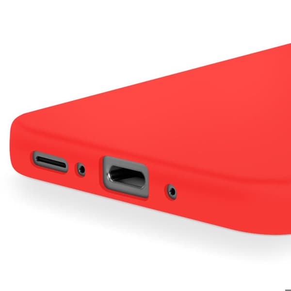 Coque för Samsung Galaxy A36 Semi-rigid Soft-touch Anti-spår Röd