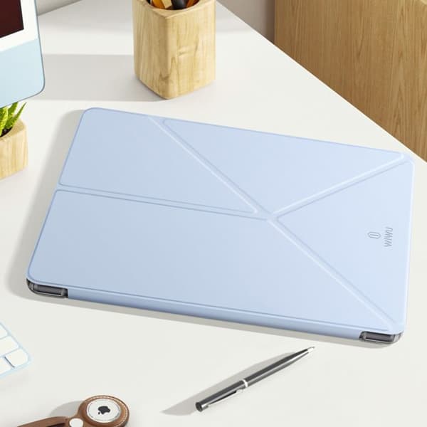 Étui för iPad 10.2' till 10.5' Funktion Stöd och Vila wiwu Ljusblå