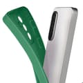 Miniatyrbild 3 av 5: Siliconförpackning för Samsung Galaxy A36, slät, skyddad kamerablokk, grön