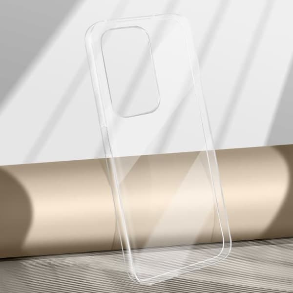 Tålig skal för Honor 200 Lite Fin 0,5 mm Silikon Vattentät Transparent