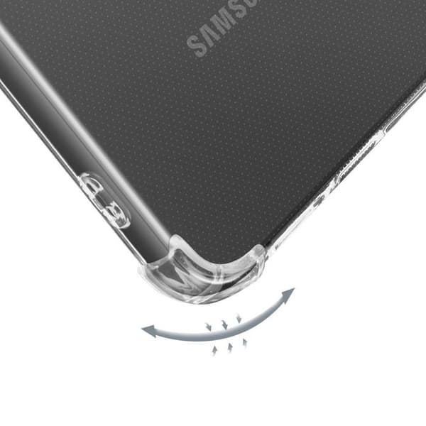 Skydd för Samsung Galaxy S25 Stötdämpande Flexibel Förstärkta Hörn Transparent