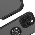 Miniatyrbild 4 av 4: iPhone 16 Pro Max Fodral Metallring Video Stöd Svart