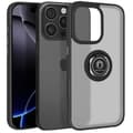 Miniatyrbild 1 av 4: iPhone 16 Pro Max Fodral Metallring Video Stöd Svart
