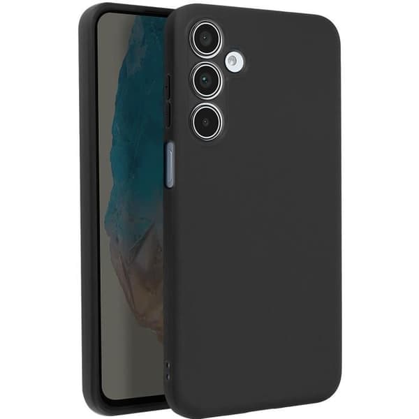 Silicone Soft Matte Black Case for Samsung Galaxy M35