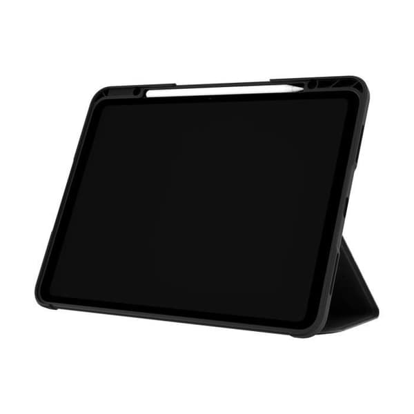 Étui Folio - DBRAMANTE1928 - iPad Pro 13 Tum - Svart - Fack för Stylus - Hållbar och Praktisk