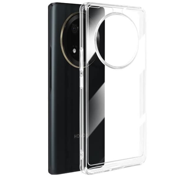 Coque för Honor Magic 7 Lite Stöttålig Hård Skydd Skräddarsydd Transparent
