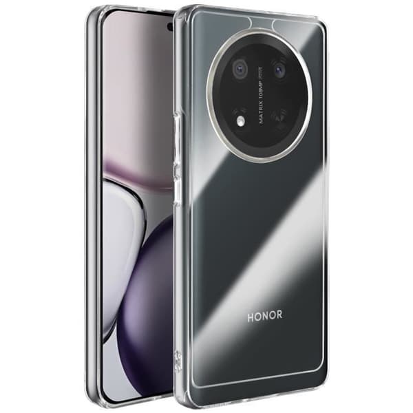 Coque för Honor Magic 7 Lite Stöttålig Hård Skydd Skräddarsydd Transparent