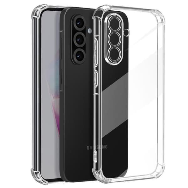 Coque Antichoc för Samsung Galaxy A36 Förstärkta Hörn Mayaxess Transparent