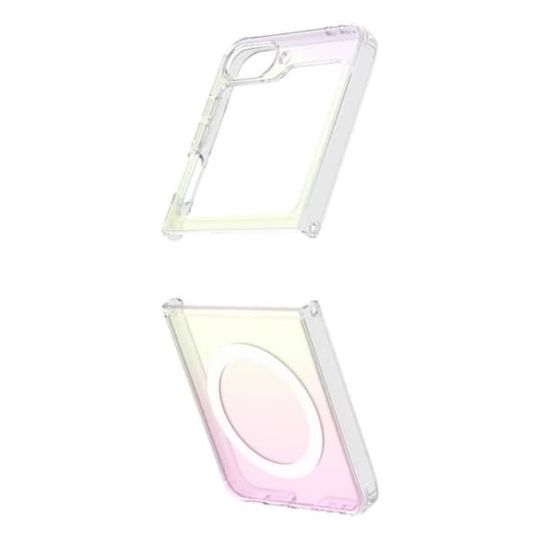 Skyddshölje - BIGBEN - Samsung Galaxy Z Flip 6 - Transparent - Stöttålig - Förstärkt