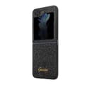 Miniatyrbild 4 av 4: Skyddande skal för Samsung Galaxy Z Flip 5 med glitter Guess svart