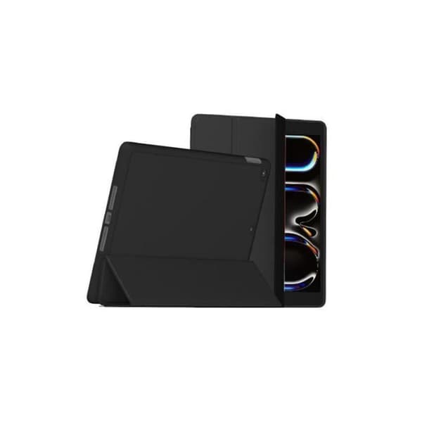 Fodral för iPad Pro 13" M4 Folio SlimSkin med Stöd för Apple Pencil MW Svart