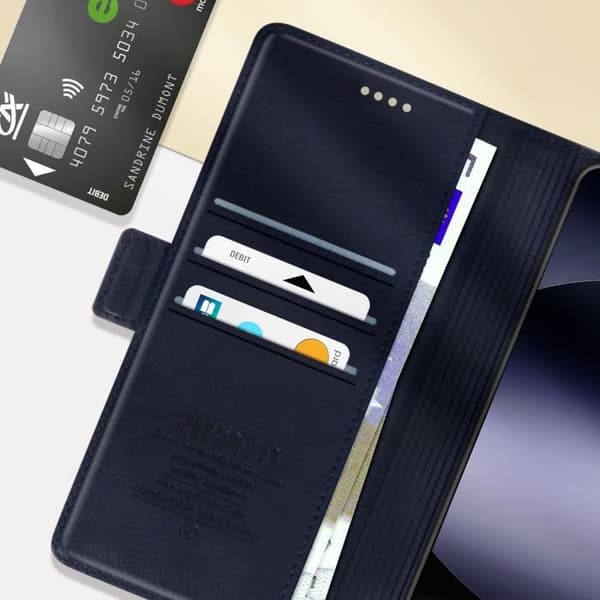 Fodral för Xiaomi Redmi Note 14 4G Videostöd Blå Natt