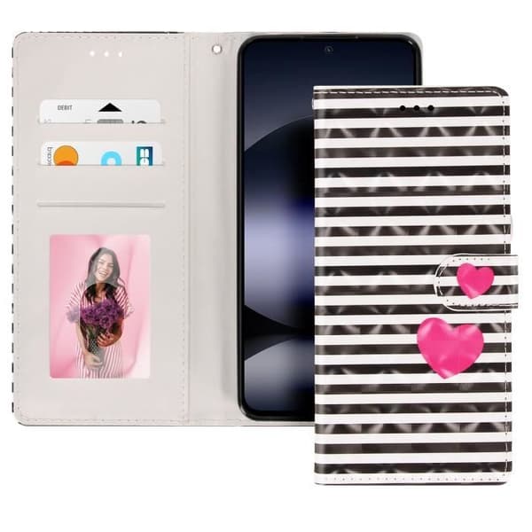 Fodral för Xiaomi Redmi Note 14 5G Plånbok Stöd för Video Svart