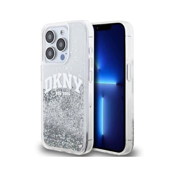 Coque för Apple iPhone 14 Pro Liquid Glitter Arch Flexibel Ultra-Chic DKNY Transparent
