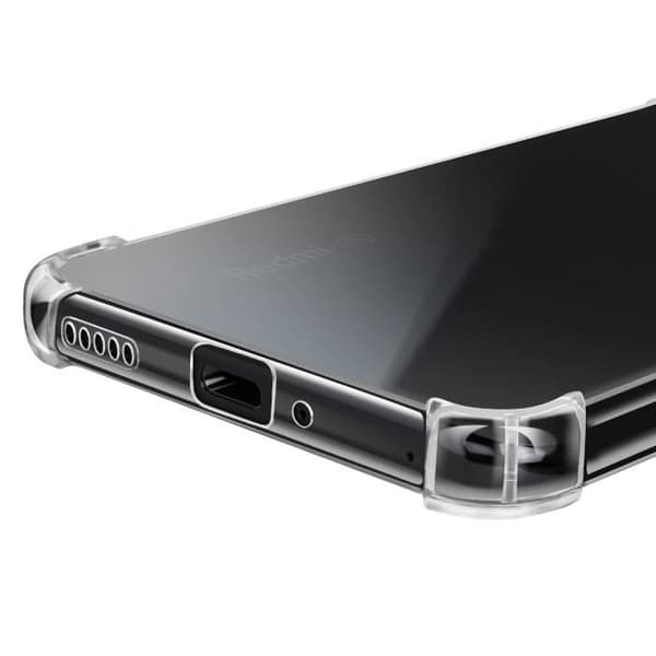 Stöttålig skal för Xiaomi Redmi Note 14 Pro och 14 Pro Plus Mayaxess Transparent
