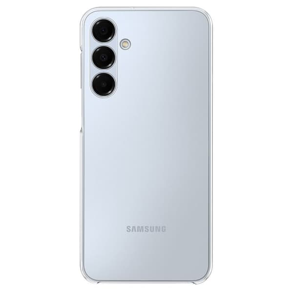 Klassisk skal för Samsung A16, hård, tunn, med skydd för kameran, genomskinlig.