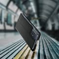 Miniatyrbild 5 av 6: Housse Samsung Galaxy A51 Med kortfickor och videostöd Akashi Svart