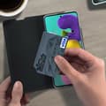Miniatyrbild 6 av 6: Housse Samsung Galaxy A51 Med kortfickor och videostöd Akashi Svart