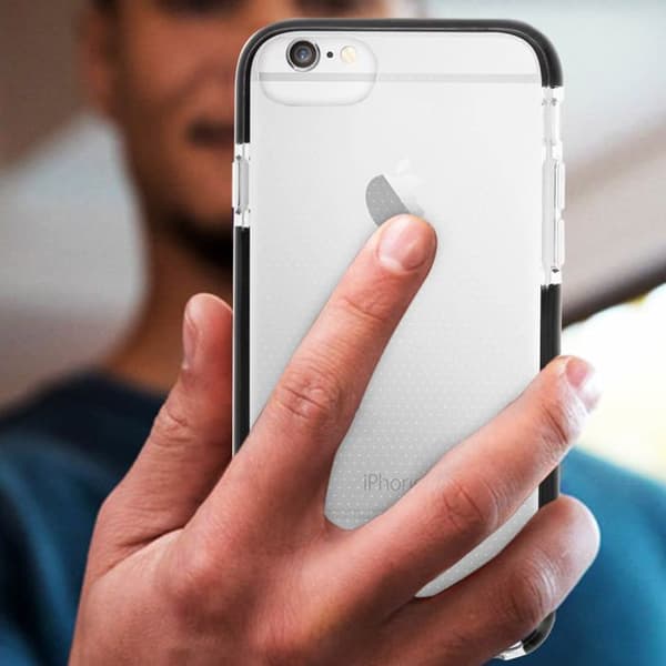 Coque iPhone SE 2022, 2020 och 8, 7, 6S, 6 Mjuk Bumper Transparent Akashi