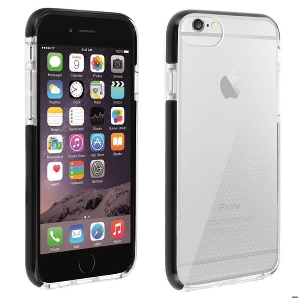 Coque iPhone SE 2022, 2020 och 8, 7, 6S, 6 Mjuk Bumper Transparent Akashi